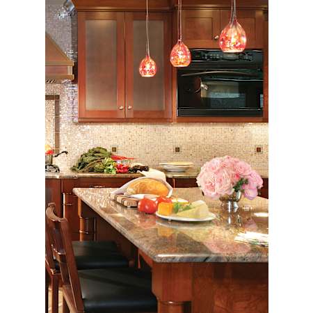 Red Glass - Dining Room Application