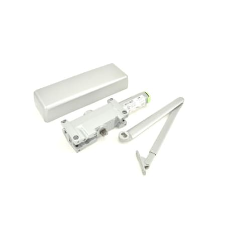 LCN 4020 Series Right Handed Surface Mount Hydraulic Adjustable Door Closer for Sizes 1-5 Aluminum