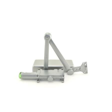 LCN 4110 Series Right Handed Surface Mount Hydraulic Adjustable Door Closer for Sizes 1-5 with Cushion Stop Aluminum