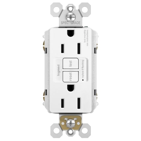 Legrand Radiant 15 Ampere GFCI Electrical Outlet White