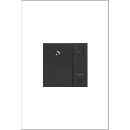 Legrand adorne Ceiling Fan 4 Speed Wall Control Graphite