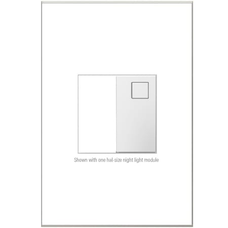 Legrand adorne Half-Size Nightlight Outlet White