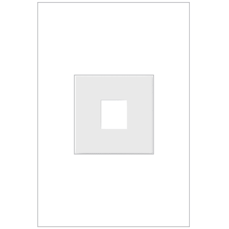 Legrand Wall Frame with 1 Keystone Data Connection Port - White White