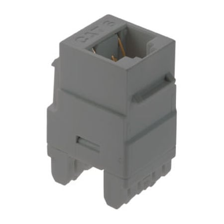 Legrand adorne Cat 6 RJ45 Data Insert - Magnesium Magnesium