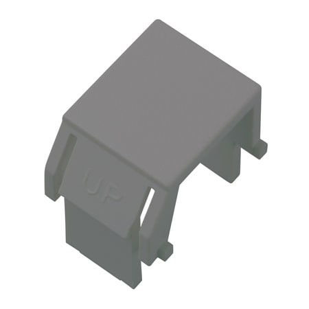 Legrand Pack of (4) - adorne Blank Keystone Insert - Magnesium Magnesium