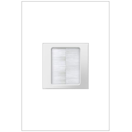 Legrand adorne Low Voltage Cable Access Brush Strap - White White