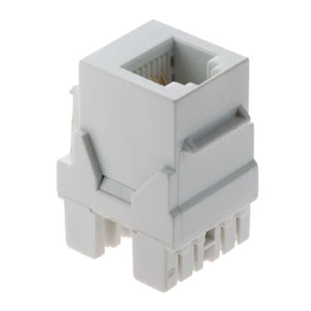 Legrand adorne RJ25 Phone Jack - White White