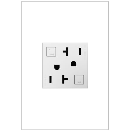 Legrand adorne 20 Ampere Tamper-Resistant Self-Test GFCI Tamper-Resistant Electrical Outlet White