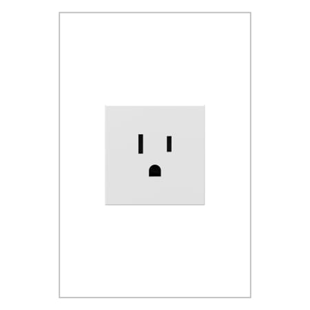 Legrand adorne 15 Ampere Tamper-Resistant Single Electrical Outlet White