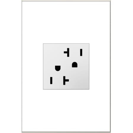 Legrand adorne 20 Ampere Tamper-Resistant Electrical Outlet White