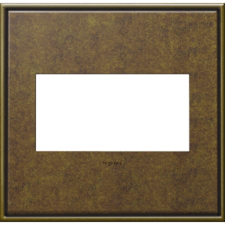 Legrand adorne Cast Metal 2-Gang Light Switch / Outlet Cover Wall Plate Aged Brass