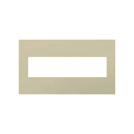 Legrand adorne Plastic 4-Gang Light Switch / Outlet Cover Wall Plate Ashen Tan