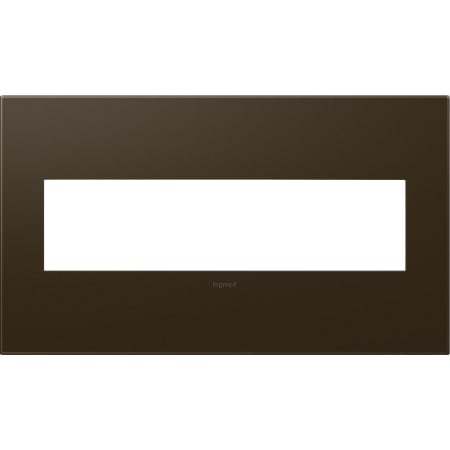 Legrand adorne Plastic 4-Gang Light Switch / Outlet Cover Wall Plate Bronze
