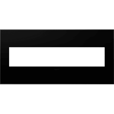 Legrand adorne Plastic 5-Gang Light Switch / Outlet Cover Wall Plate Black Ink