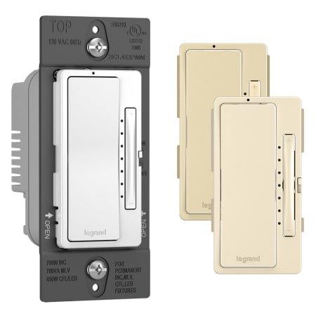 Legrand radiant 450 Watt 120 Volt Multi-Location Master Dimmer Switch Wall Control Tri-Color
