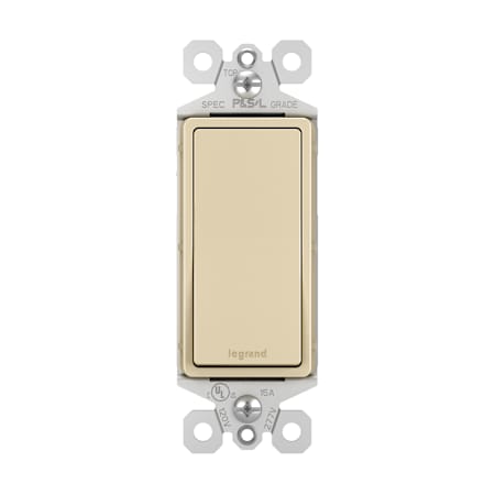 Legrand Radiant 15 Ampere 3-Way Decorator Rocker Light Switch Ivory