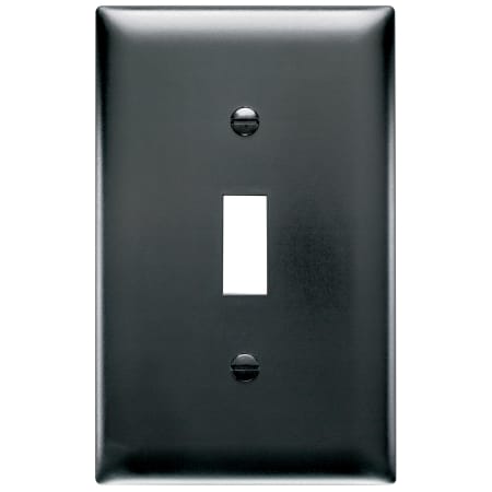 Legrand TradeMaster 1-Gang Toggle Light Switch Wall Plate Black