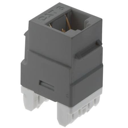 Legrand On-Q Cat 6 RJ45 Keystone Connector Gray