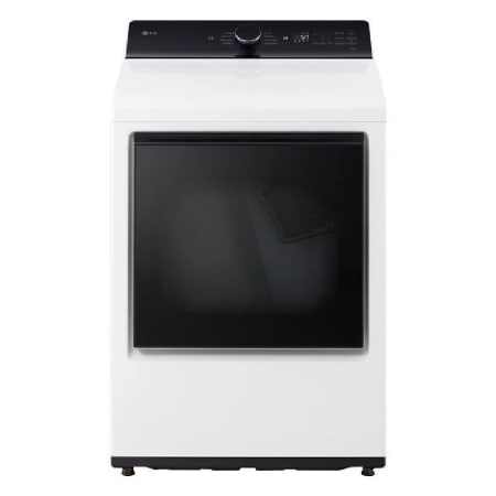 LG 27 Inch Wide 7.3 Cu. Ft. Energy Star Certified Electric Dryer with Smart Pairing and Sensor Dry White
