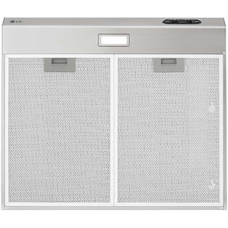 LG 250 CFM 24 Inch Wide Under Cabinet Range Hood Stainless Steel