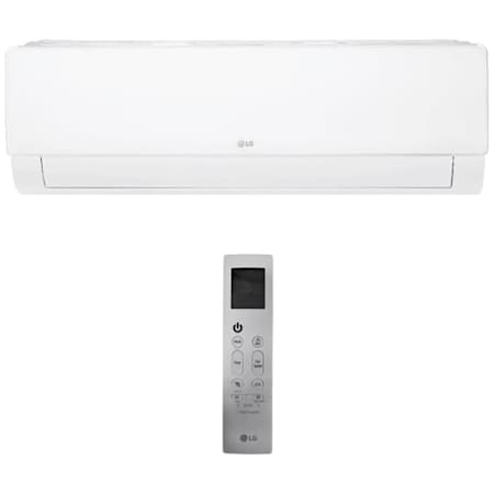 LG 15,000 BTU Cooling / 15,600 BTU Heating Mini Split Wall Mount Indoor Unit with Quiet Design and Automated Operation White