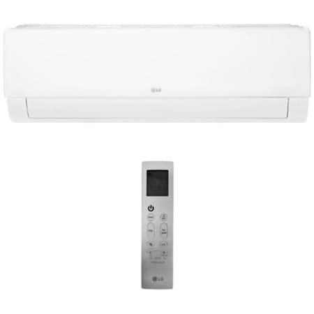 LG 24,000 BTU Cooling / 25,600 BTU Heating Mini Split Wall Mount Indoor Unit with Quiet Design and Automated Operation White
