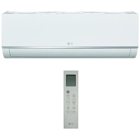 LG 24,000 BTU Cooling Mini Split Wall Mount Indoor Unit with Quiet Design and Automated Operation White