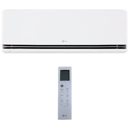 LG 12,000 BTU Cooling Mini Split Wall Mount Indoor Unit with Quiet Design and Air Flow Options White
