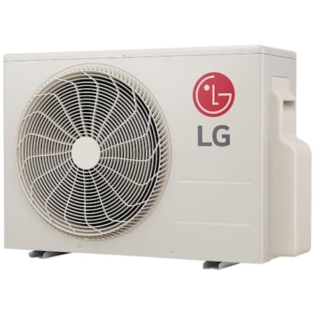 LG 12,000 BTU Cooling / 13,000 BTU Heating One Zone Mini Split Condenser Unit with Inverter Technology and Integrated Base Pan Heater N/A