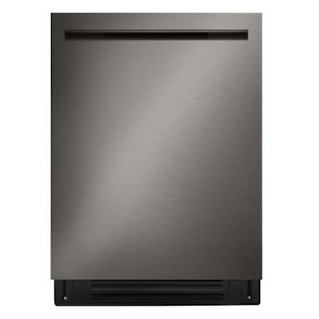 LG 24 Inch Wide 16 Place Setting Built-In Fingerprint Resistant Top Control Dishwasher with Flush Installation and Dynamic Heat Dry™ Technology Black Stainless Steel