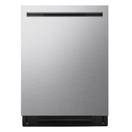 LG 24 Inch Wide 16 Place Setting Built-In Fingerprint Resistant Top Control Dishwasher with LG TrueSteam® and Dynamic Heat Dry™ Technology Stainless Steel