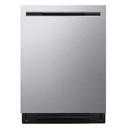 LG 24 Inch Wide 16 Place Setting Built-In Fingerprint Resistant Top Control Dishwasher with QuadWash® Pro and Dynamic Heat Dry™ Technology Stainless Steel