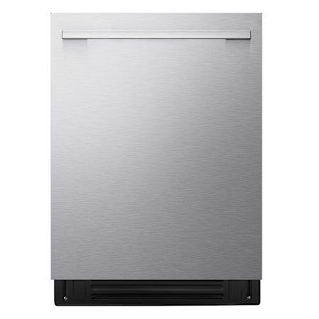 LG 24 Inch Wide 16 Place Setting Built-In Fingerprint Resistant Top Control Dishwasher with Flush Fit Depth PrintProof Stainless Steel
