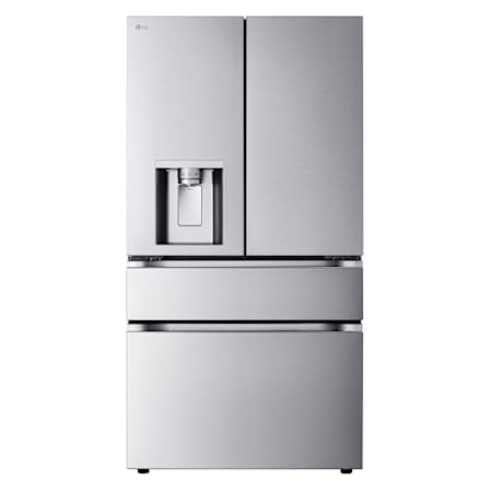 LG 36 Inch Wide 28.6 Cu. Ft. Energy Star Certified Fingerprint Resistant French Door Refrigerator PrintProof Stainless Steel