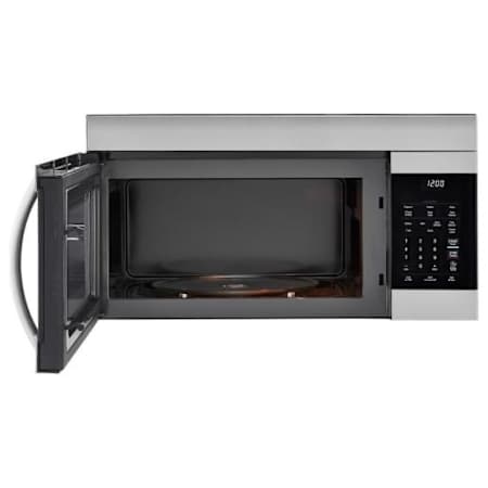 Microwave with Door Open