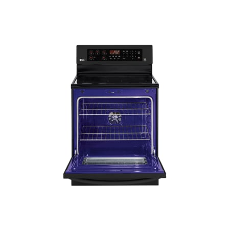 Black Empty Oven