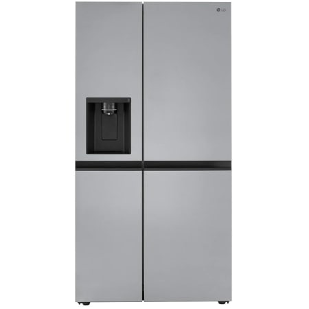LG 36 Inch Wide 23 Cu. Ft. Side By Side Refrigerator with Ice and Water Dispenser PrintProof Stainless Steel