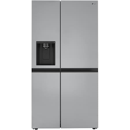 LG 36 Inch Wide 27.2 Cu. Ft. Fingerprint Resistant Four Door / Side By Side Refrigerator with SpacePlus Ice System PrintProof Stainless Steel