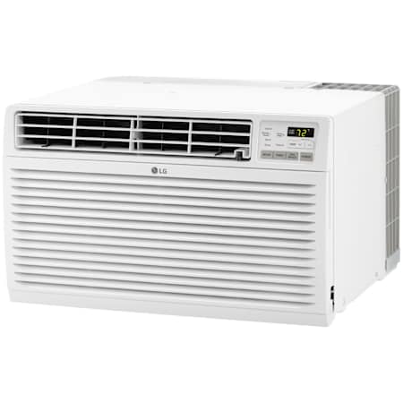 LG 11,800 BTU 115V Programmable Through the Wall Air Conditioner with Remote White