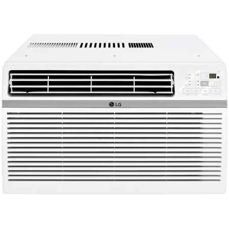 LG 24,500 BTU 230V Programmable Window Air Conditioner with Remote White