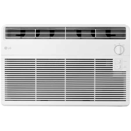 LG 5,000 BTU 115V Window Air Conditioner with 2-Way Air Direction White