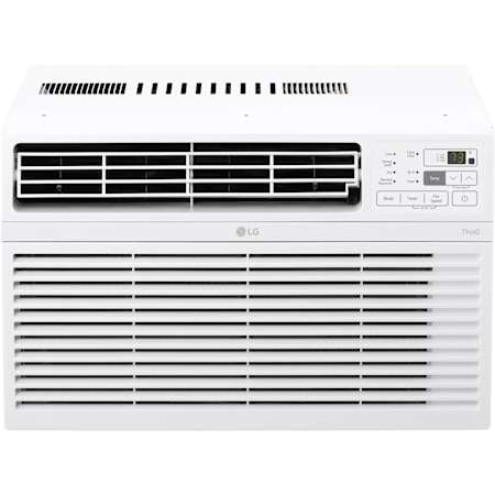 LG 8,000 BTU 115V Window Air Conditioner with Remote White