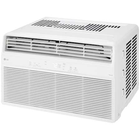 LG 8,000 BTU 115V Smart Programmable Window Air Conditioner with Remote White