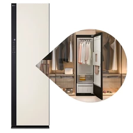 LG Styler Smart Steam Closet with Dual TrueSteam Technology and Dynamic Moving Hanger N/A