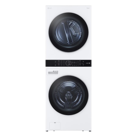 LG 27 Inch Wide Energy Star Certified Laundry Center with 4.5 Cu. Ft. Washer and 7.4 Cu. Ft. Gas Dryer with Center Control™ White