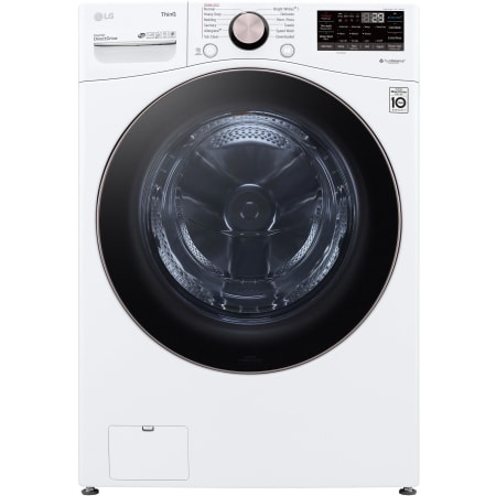 LG 27 Inch Wide 4.5 Cu. Ft. Energy Star Rated Front Loading Washer with TurboWash White