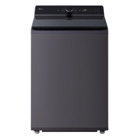 LG 27 Inch Wide 5.5 Cu. Ft. Energy Star Certified Top Loading Washing Machine with Knob and Touch Controls Matte Black