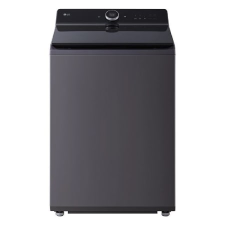LG 27 Inch Wide 5.5 Cu. Ft. Energy Star Certified Top Loading Washing Machine with Impeller and Smart Pairing Matte Black