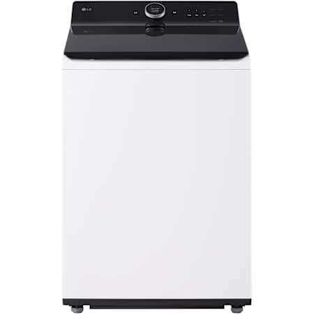 LG 27 Inch Wide 5.5 Cu. Ft. Energy Star Certified Top Loading Washing Machine Alpine White