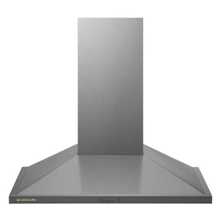 LG Signature 200 CFM 36 Inch Wide Wall Mounted Range Hood Stainless Steel